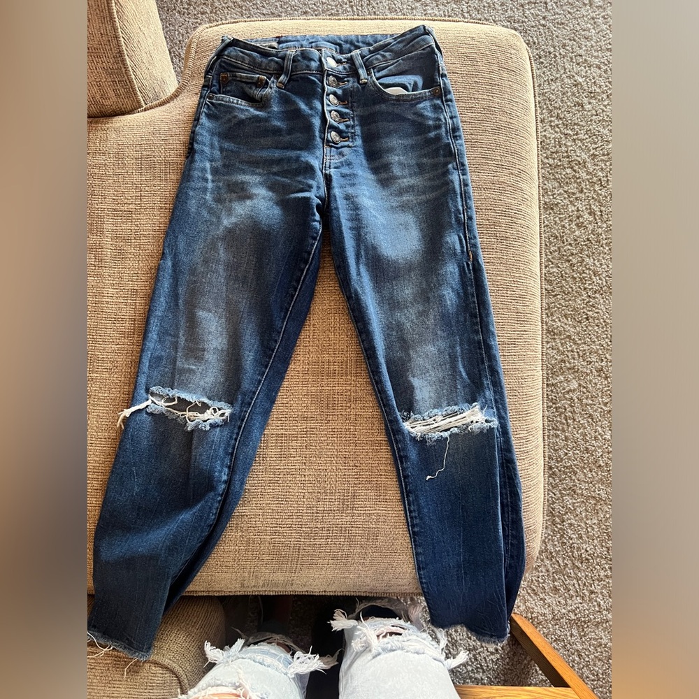 True religion jeans. Dark blue size 25